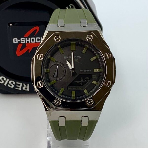 G-Shock Ga-2100 Caixa Em Aço - Gsh181823